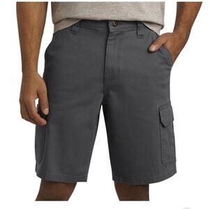 Wrangler Men’s Cargo Shorts Size 30 Gray 10.5” Inseam NWT